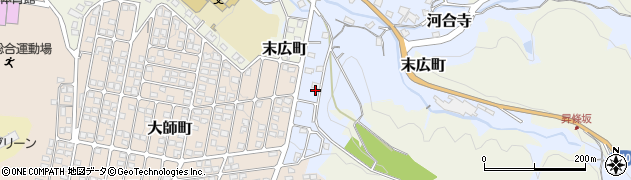 大阪府河内長野市河合寺244周辺の地図