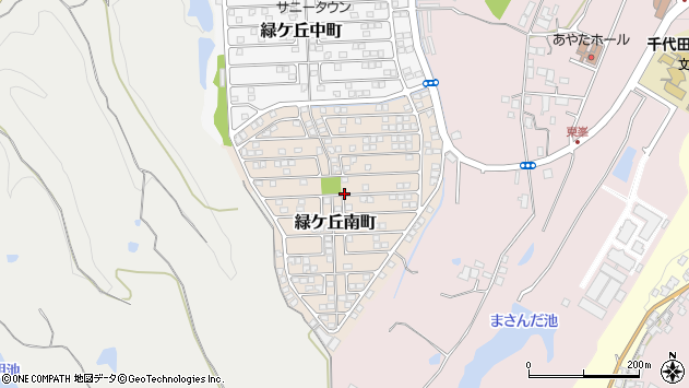 〒586-0083 大阪府河内長野市緑ケ丘南町の地図