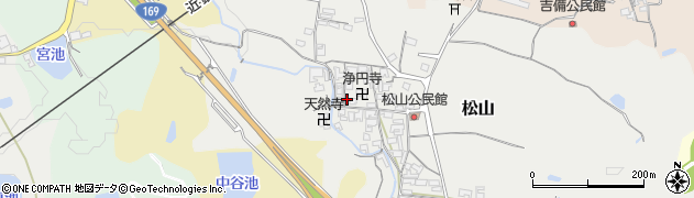 奈良県高市郡高取町松山490周辺の地図