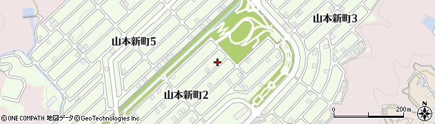 広島県広島市安佐南区山本新町周辺の地図