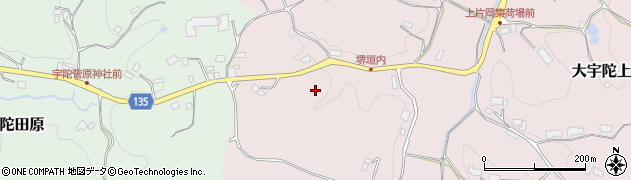宇太三茶屋線周辺の地図