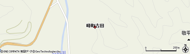長崎県対馬市峰町吉田周辺の地図