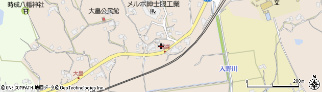 広島県東広島市高屋町大畠435周辺の地図