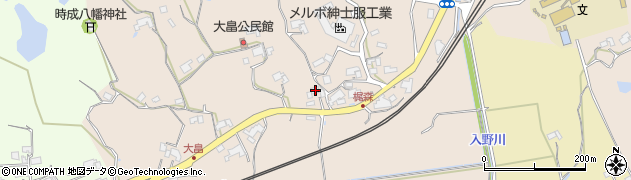 広島県東広島市高屋町大畠338周辺の地図