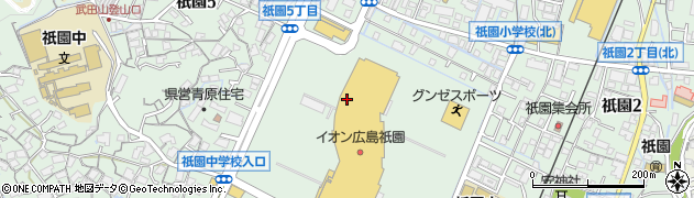 脱毛専門店ミートゥープラス イオンモール広島祗園店周辺の地図