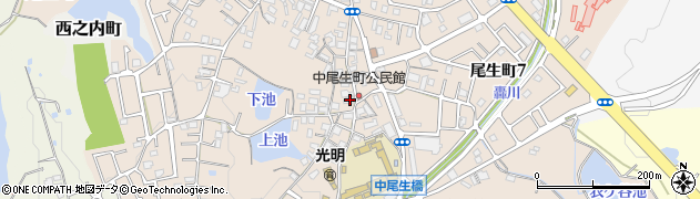 大阪府岸和田市尾生町610周辺の地図
