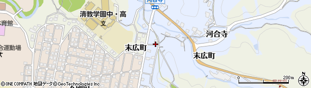 大阪府河内長野市河合寺249周辺の地図