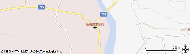 新高橋本郷側周辺の地図