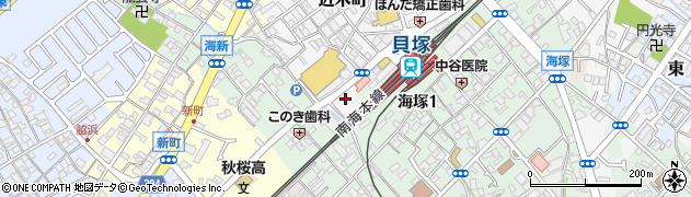 大阪府貝塚市近木町3周辺の地図