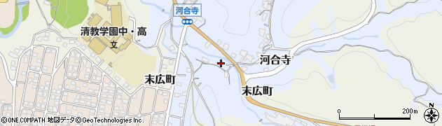 大阪府河内長野市河合寺265周辺の地図