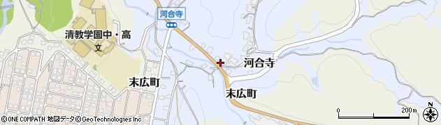 大阪府河内長野市河合寺293周辺の地図