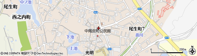 大阪府岸和田市尾生町603周辺の地図