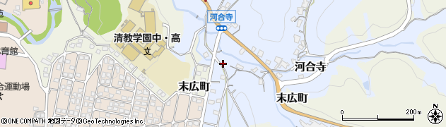 大阪府河内長野市河合寺252周辺の地図