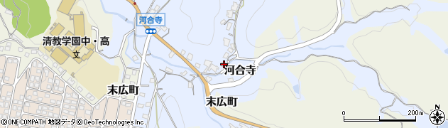 大阪府河内長野市河合寺693周辺の地図