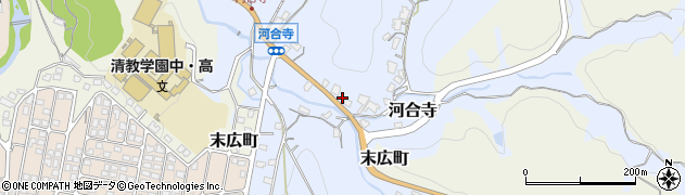 大阪府河内長野市河合寺290周辺の地図