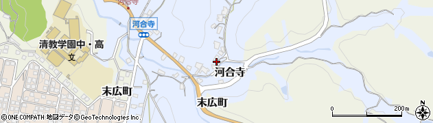 大阪府河内長野市河合寺694周辺の地図