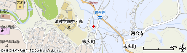 大阪府河内長野市河合寺102周辺の地図