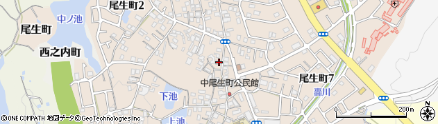 大阪府岸和田市尾生町652周辺の地図