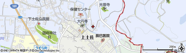 奈良県高市郡高取町下土佐33周辺の地図