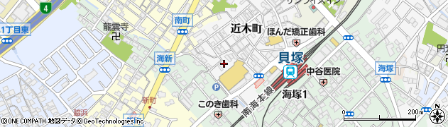 大阪府貝塚市近木町14周辺の地図