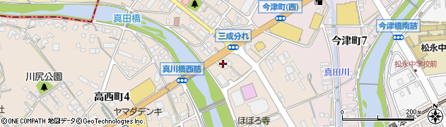 広島ガス東中国株式会社　尾道支店周辺の地図
