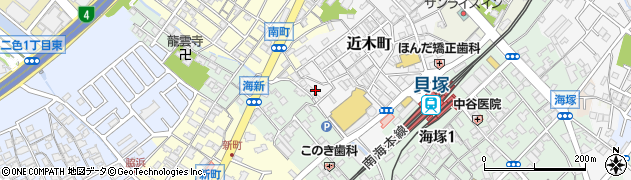 大阪府貝塚市近木町15周辺の地図