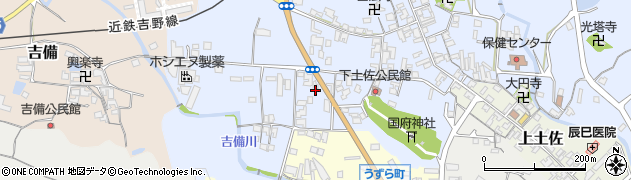 奈良県高市郡高取町下土佐415周辺の地図