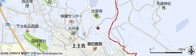 奈良県高市郡高取町下土佐40周辺の地図