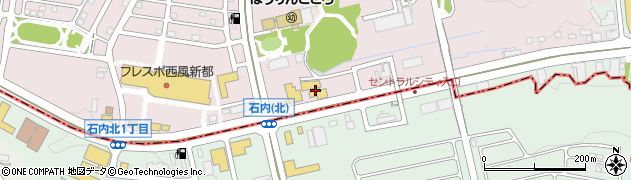アンフィニ広島西風新都店周辺の地図