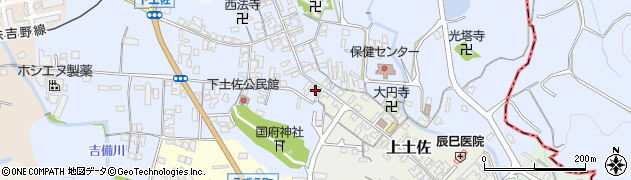 奈良県高市郡高取町下土佐352周辺の地図