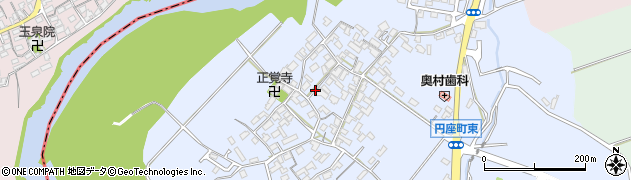 三重県伊勢市円座町周辺の地図