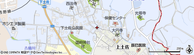 奈良県高市郡高取町下土佐289周辺の地図