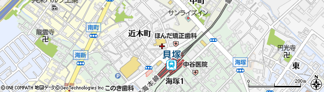 大阪府貝塚市近木町7-11周辺の地図