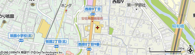 ドン・キホーテ広島祗園店周辺の地図