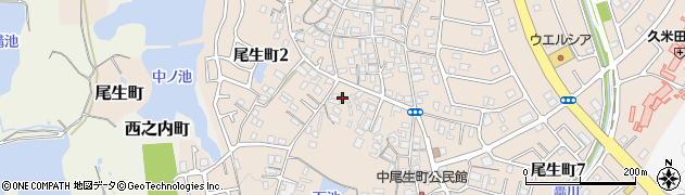 大阪府岸和田市尾生町676周辺の地図