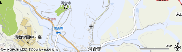 大阪府河内長野市河合寺704周辺の地図