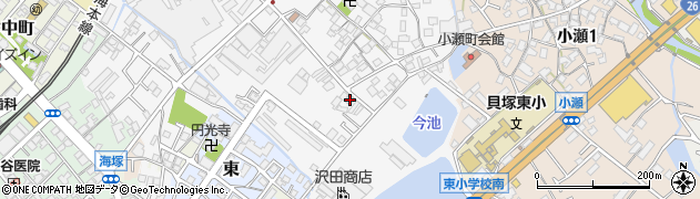 いづみ進物店周辺の地図
