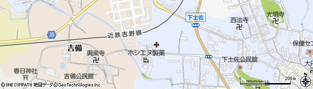奈良県高市郡高取町下土佐500周辺の地図