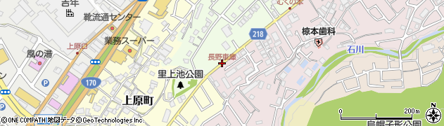 長野車庫周辺の地図