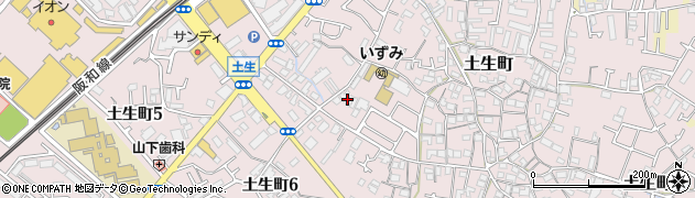 藤田織布株式会社周辺の地図