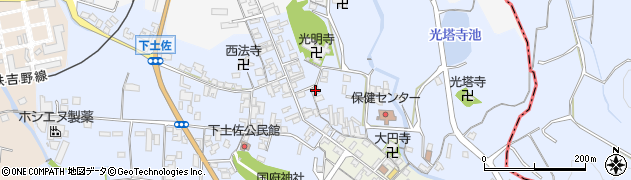 奈良県高市郡高取町下土佐285周辺の地図