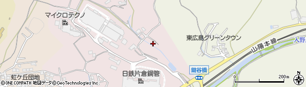 広島県東広島市高屋町郷727周辺の地図