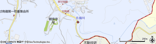 大阪府富田林市甘南備1125周辺の地図