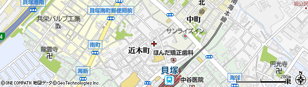 大阪府貝塚市近木町11周辺の地図