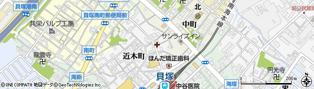 大阪府貝塚市近木町10-1周辺の地図