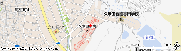 医療法人 利田会 久米田病院周辺の地図