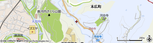大阪府河内長野市河合寺51周辺の地図