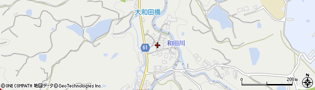 大阪府堺市南区別所847周辺の地図