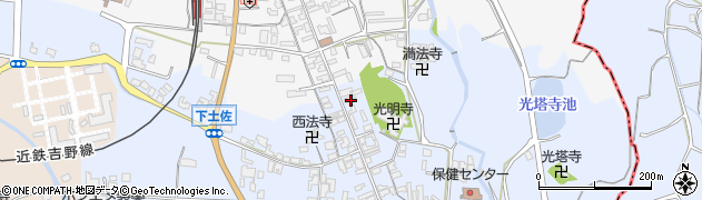 奈良県高市郡高取町下土佐316周辺の地図