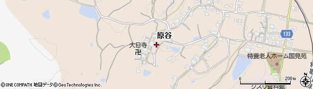 奈良県御所市原谷56周辺の地図